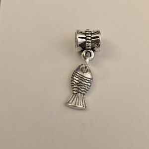 FISH  Charm for European Style Bracelets Tibeten alloys